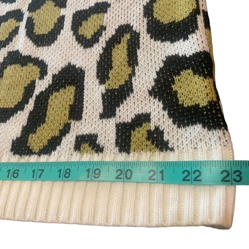 Leopard Sweater POL Small Womens